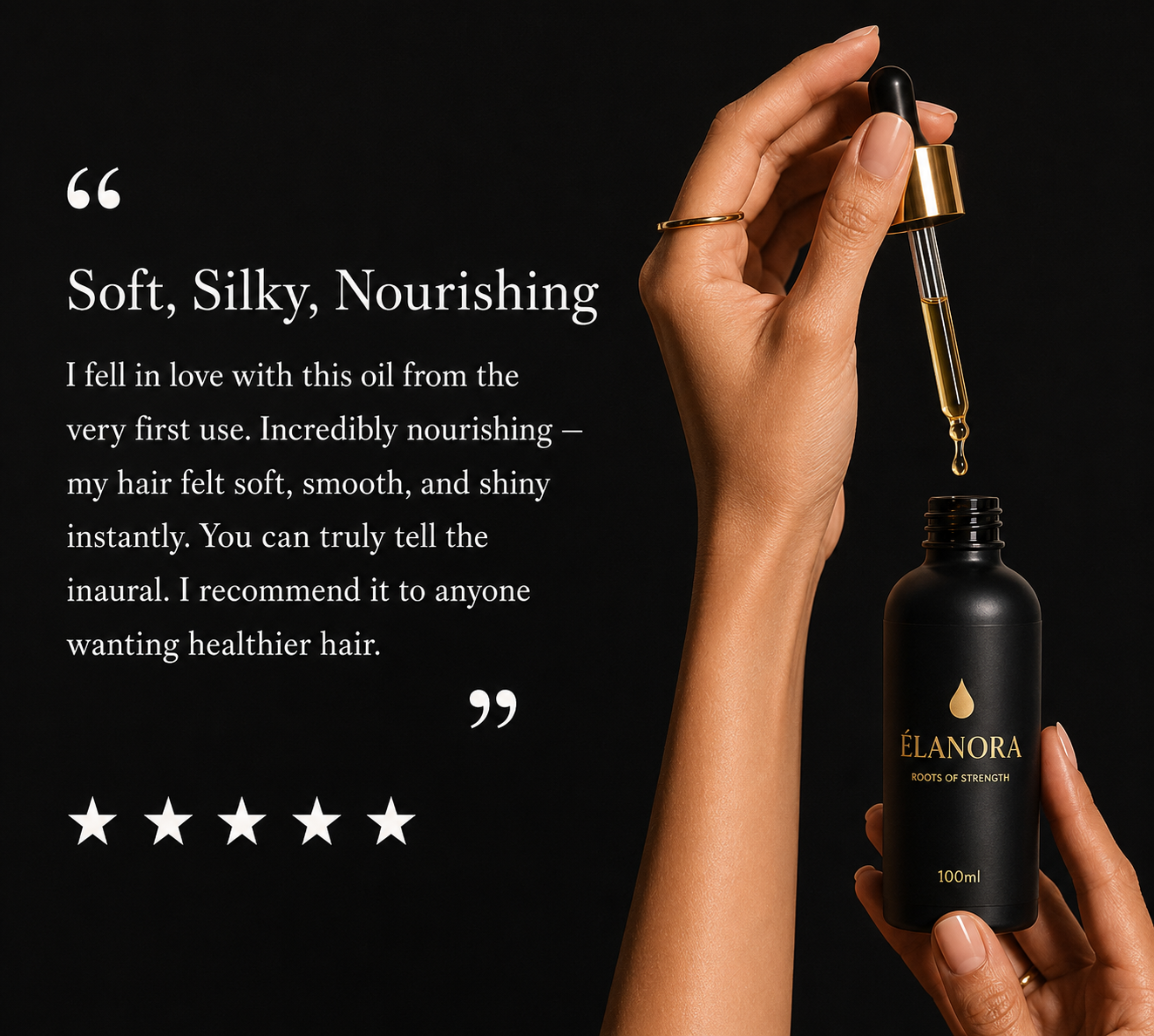 Élanora Hair Oil — 2 Bottle Bundle (Most Popular)