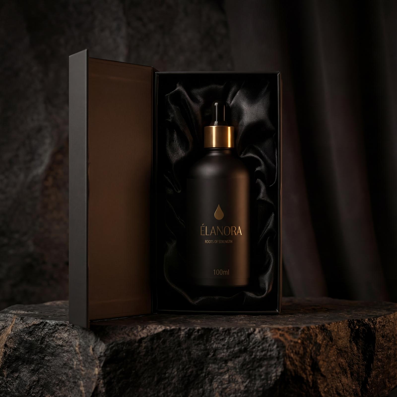 Élanora Hair Oil real product photo